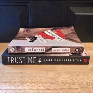 2 Novels Trust Me & Cartwheel Hank Phillippi Ryan Jennifer Dubois Thriller Books